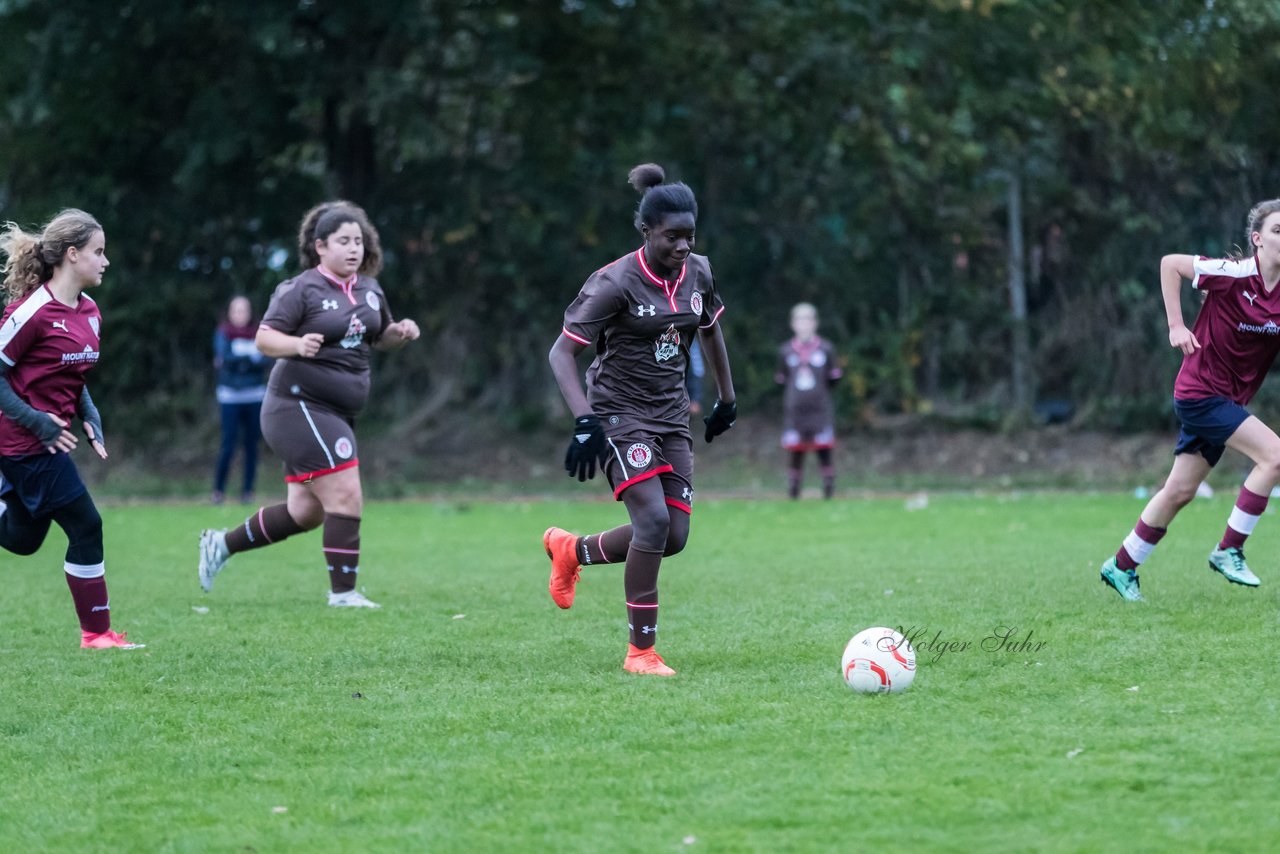 Bild 222 - C-Juniorinnen Halstenbek-Rellingen - St.Pauli : Ergebnis: 0:5